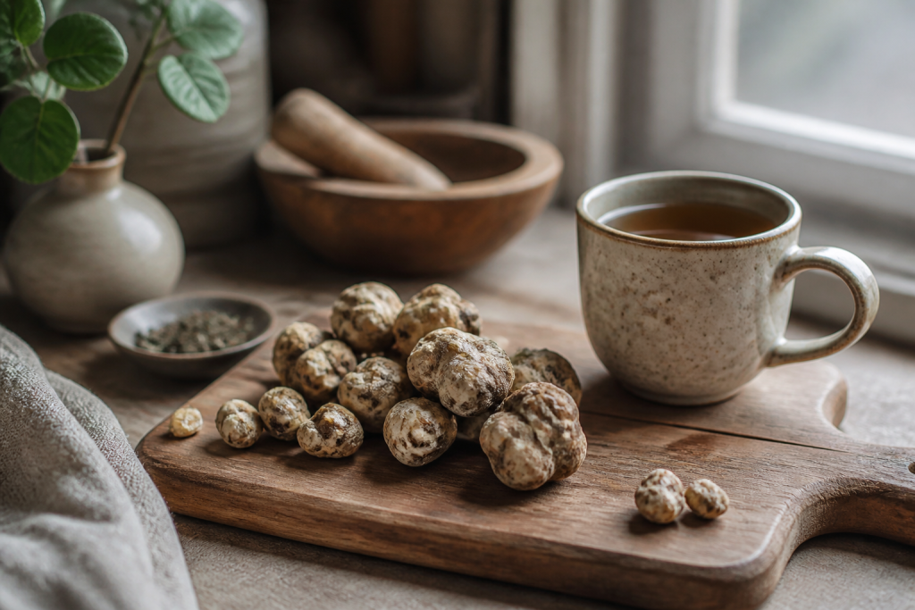 truffle-tea-vs-chewing-raw-content