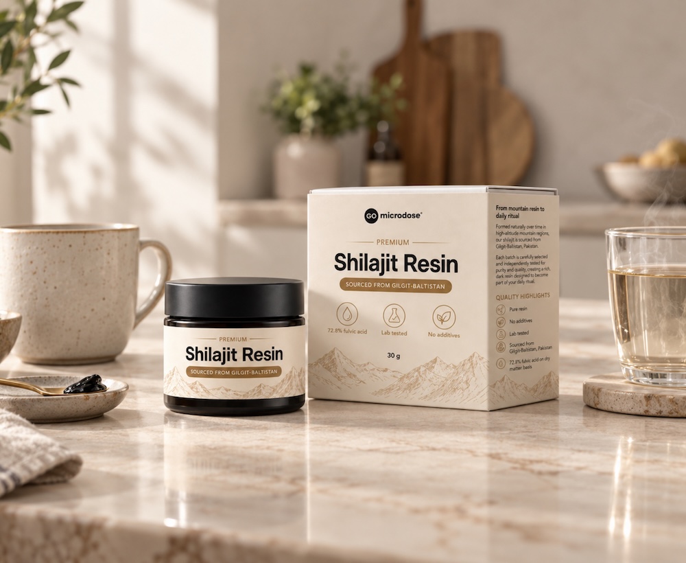 pure shilajit with box